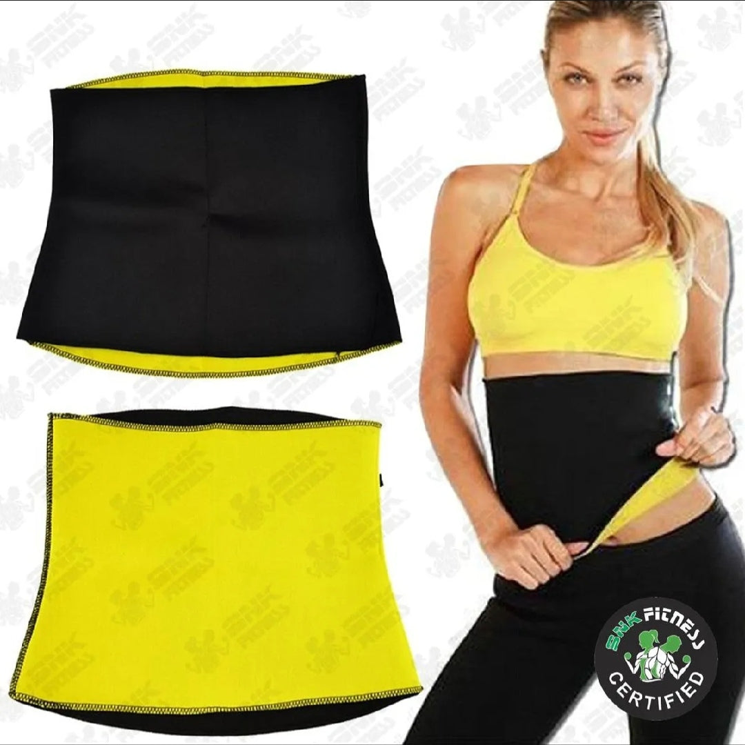 Women's Hot Sweat Neoprene Shapers Slimming Belt Waist Trainer Cincher for Weight Loss
