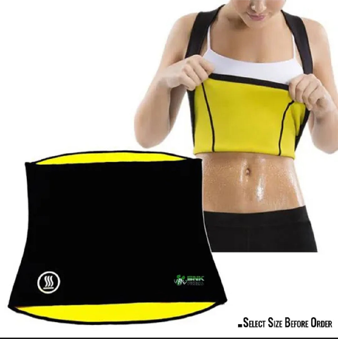 Women's Hot Sweat Neoprene Shapers Slimming Belt Waist Trainer Cincher for Weight Loss